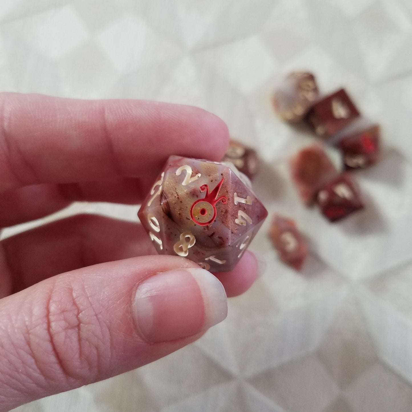 Handmade Jupiter Dice