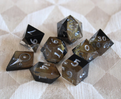 Handmade Dark Gold Dice