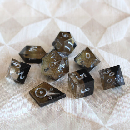 Handmade Dark Gold Dice