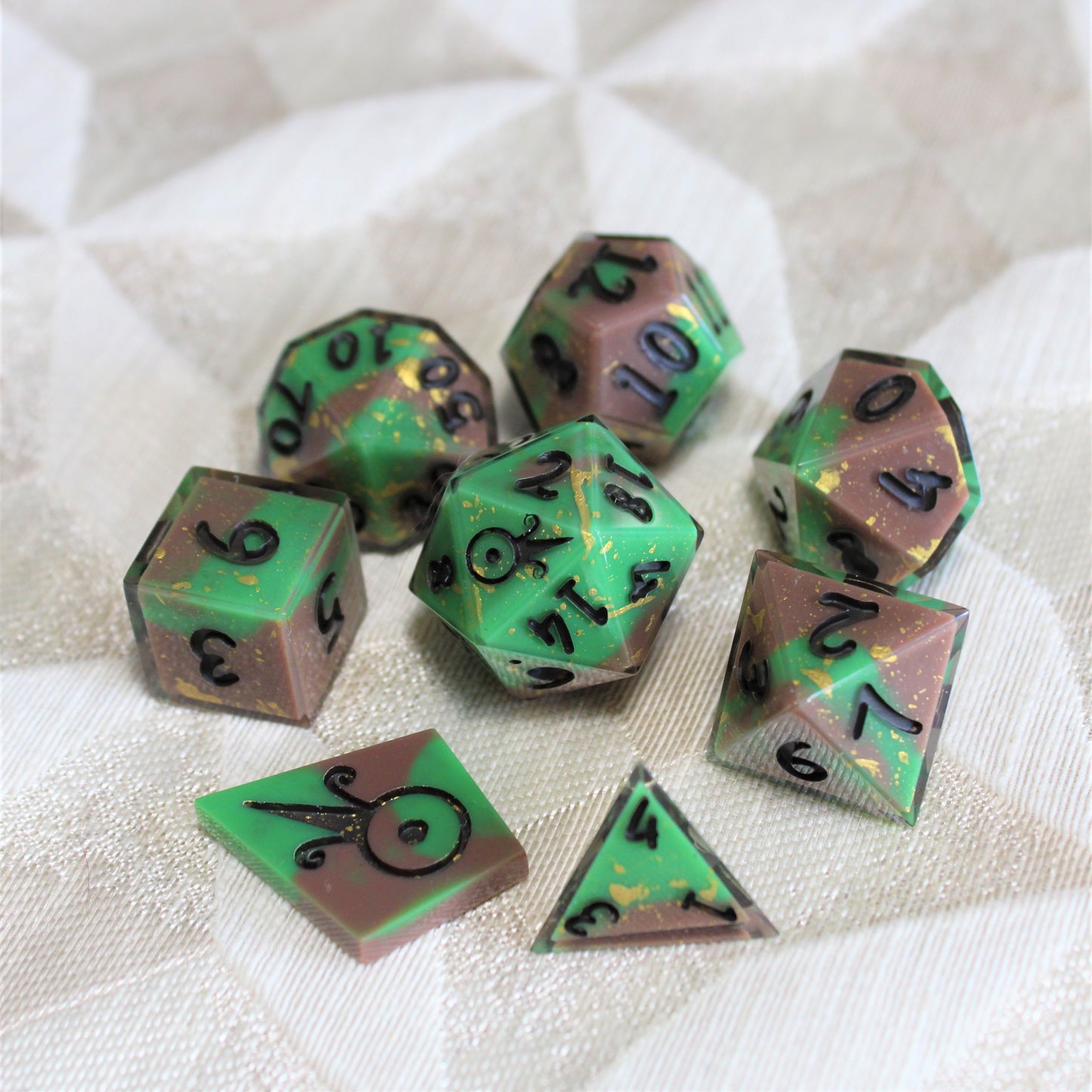 Handmade Orcish Dice