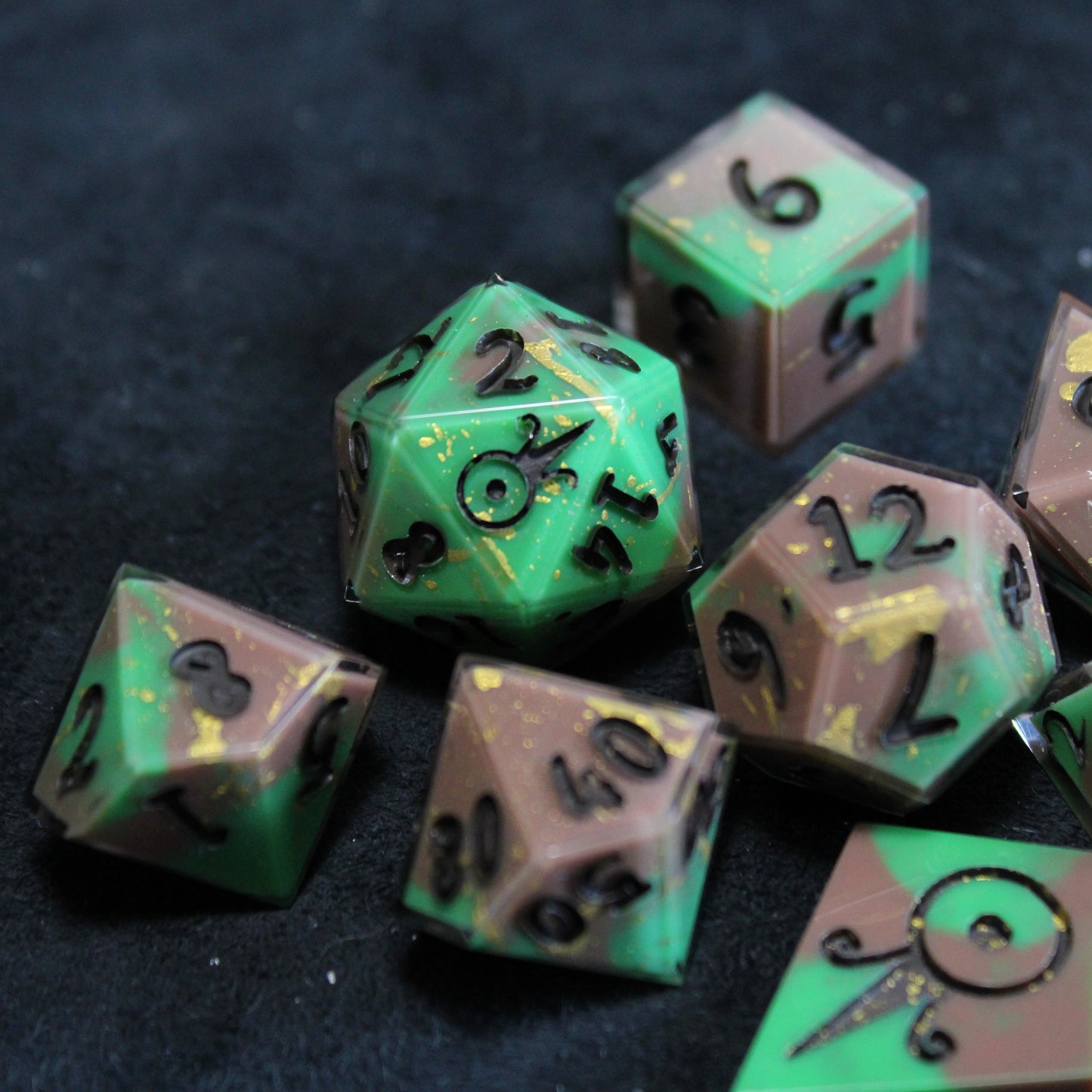 Handmade Orcish Dice