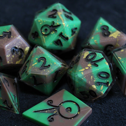 Handmade Orcish Dice