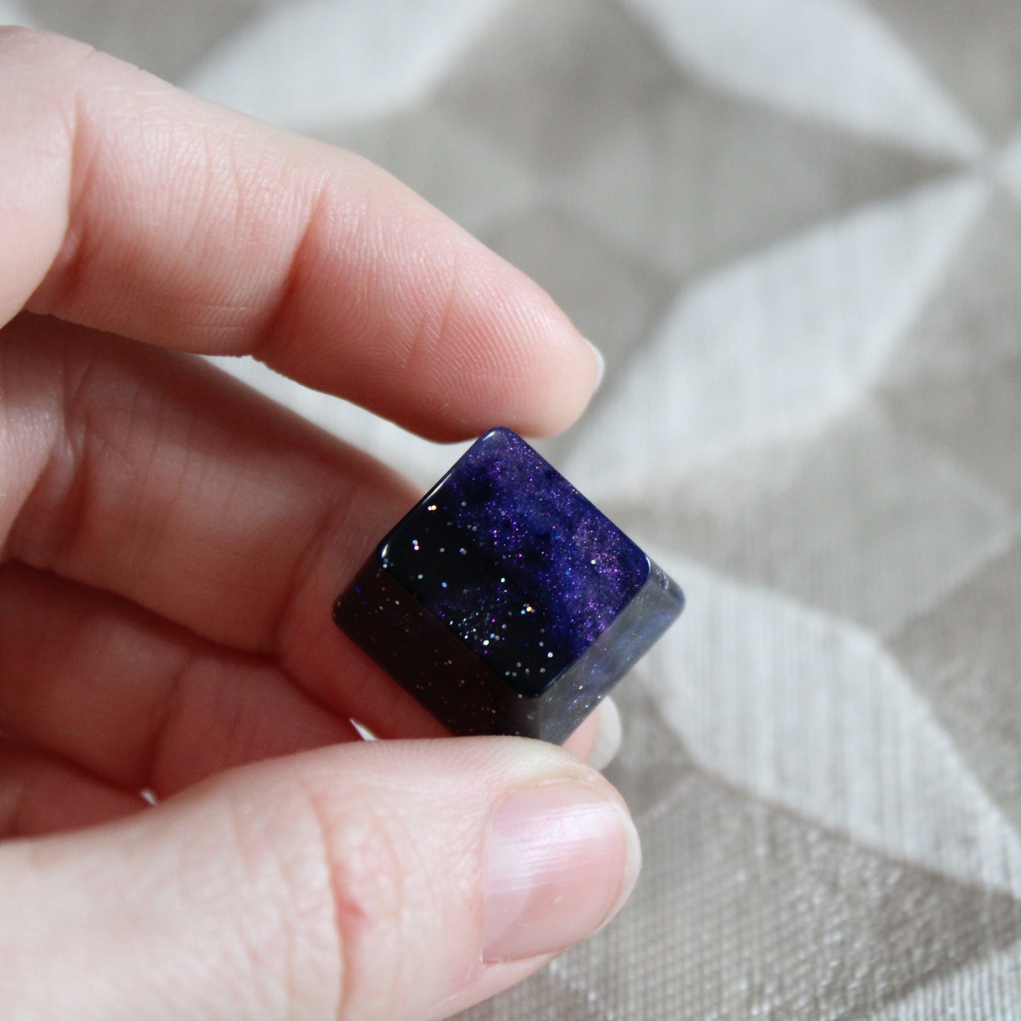 Purple Nebula R4 Keycap