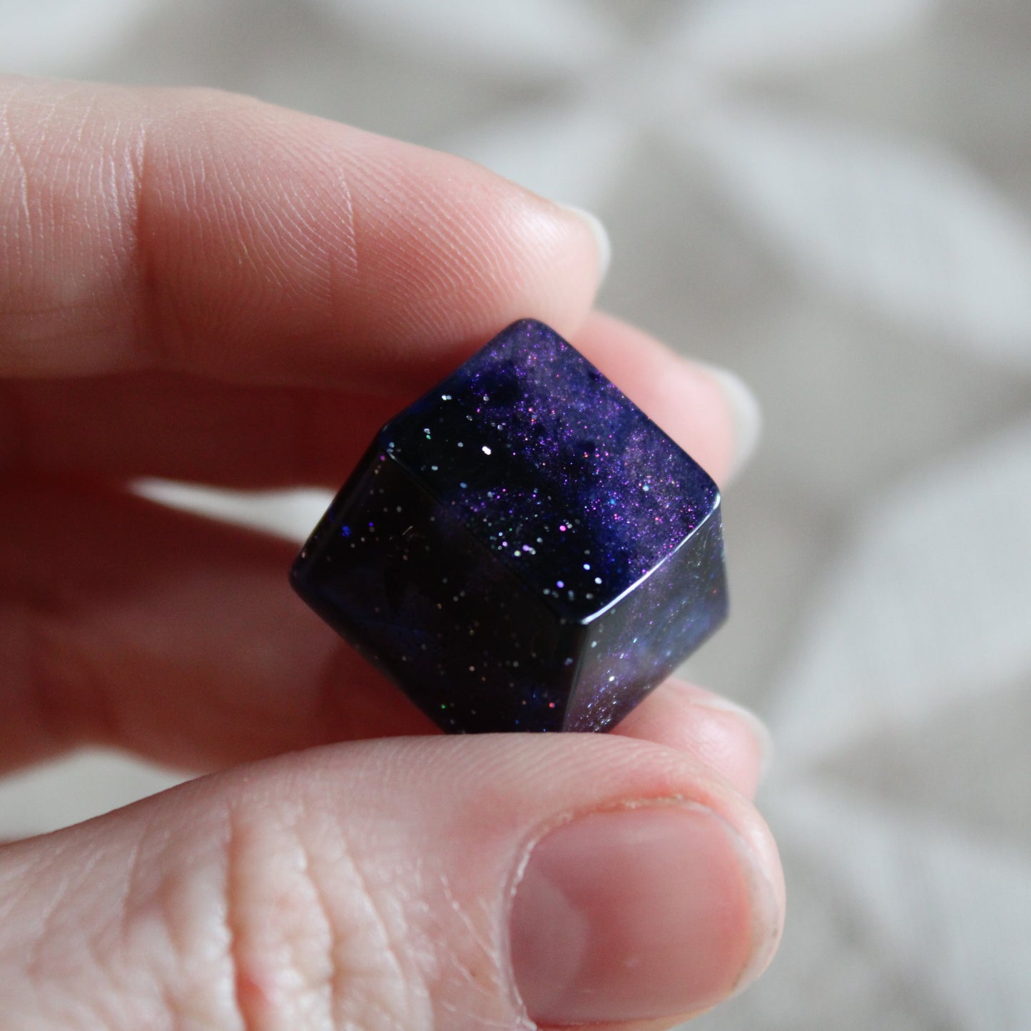 Purple Nebula R4 Keycap