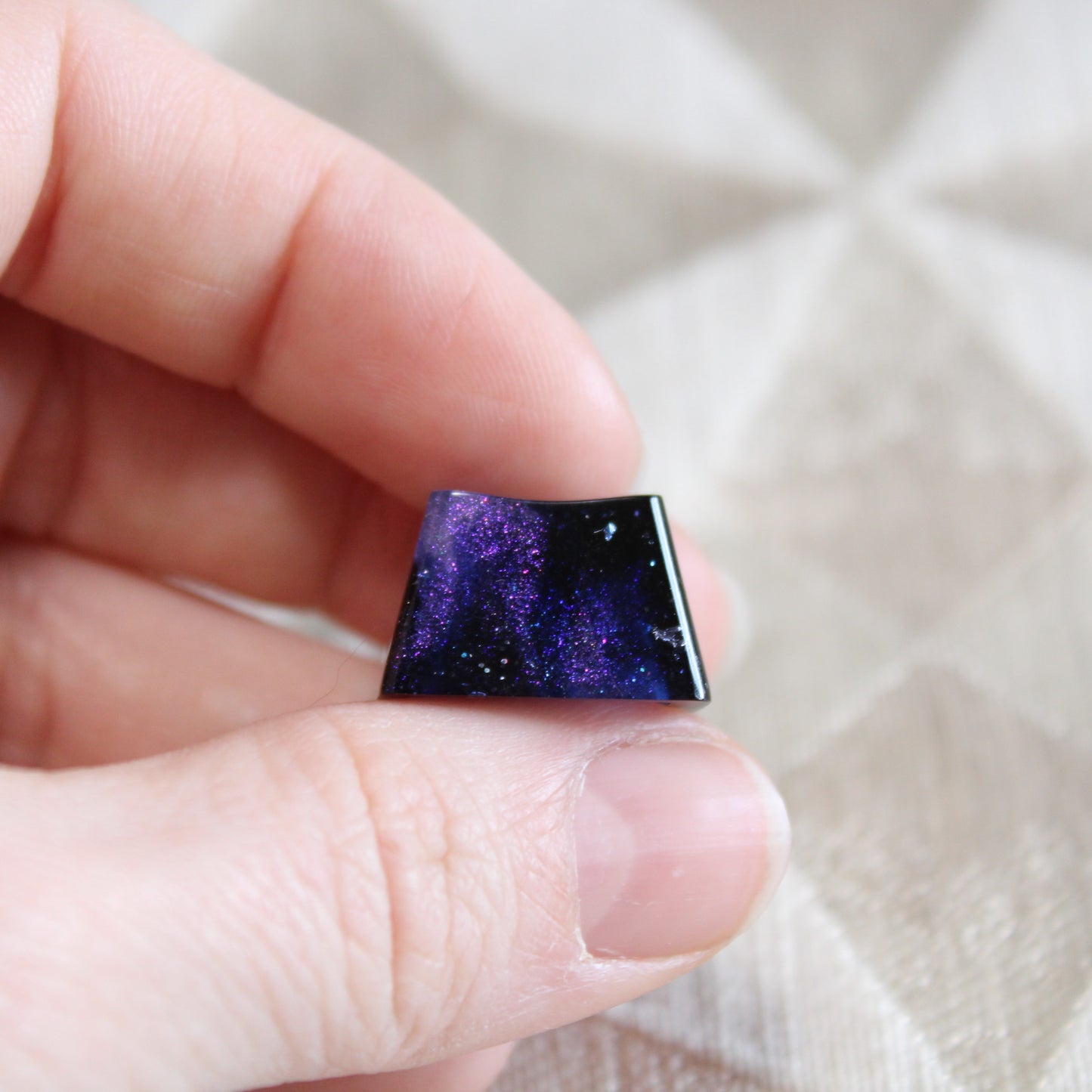 Purple Nebula R4 Keycap