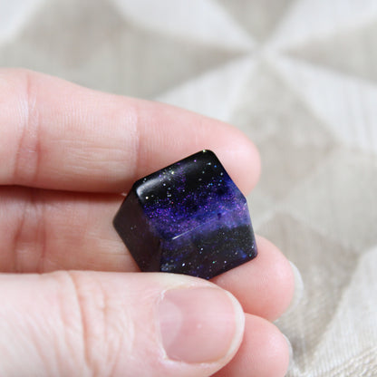 Purple Nebula R4 Keycap