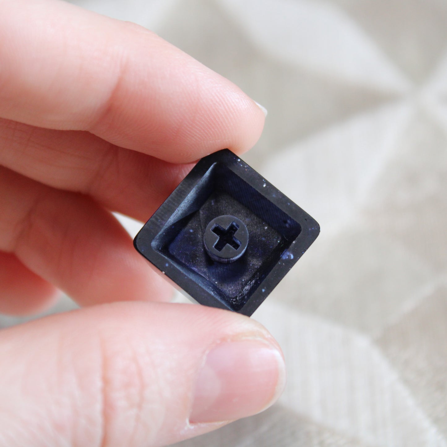 Purple Nebula R1 Keycap