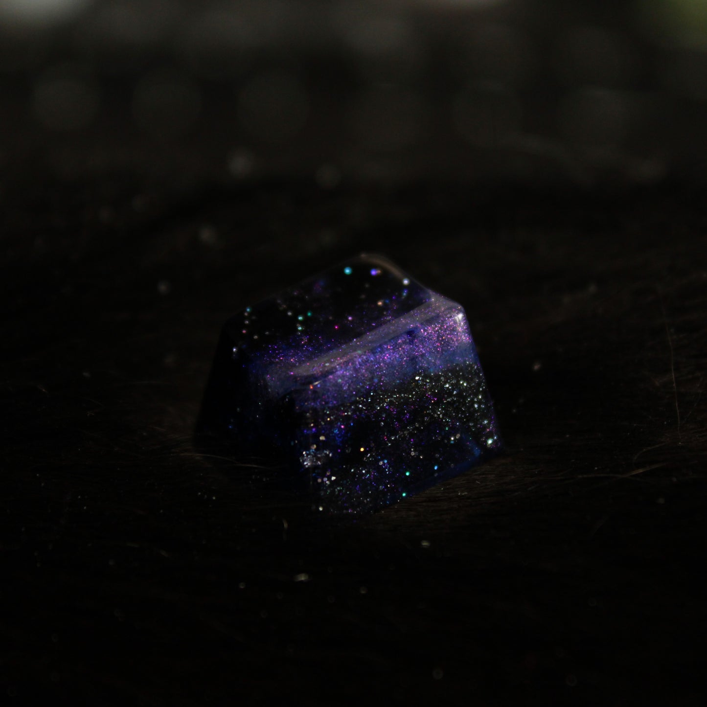 Purple Nebula R4 Keycap