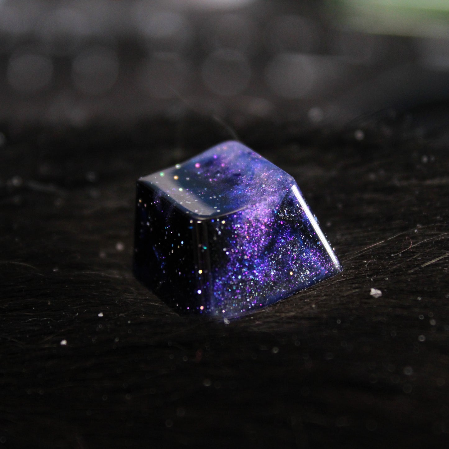 Purple Nebula R4 Keycap