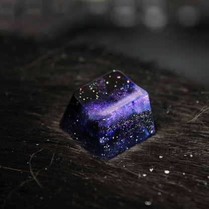 Purple Nebula R4 Keycap