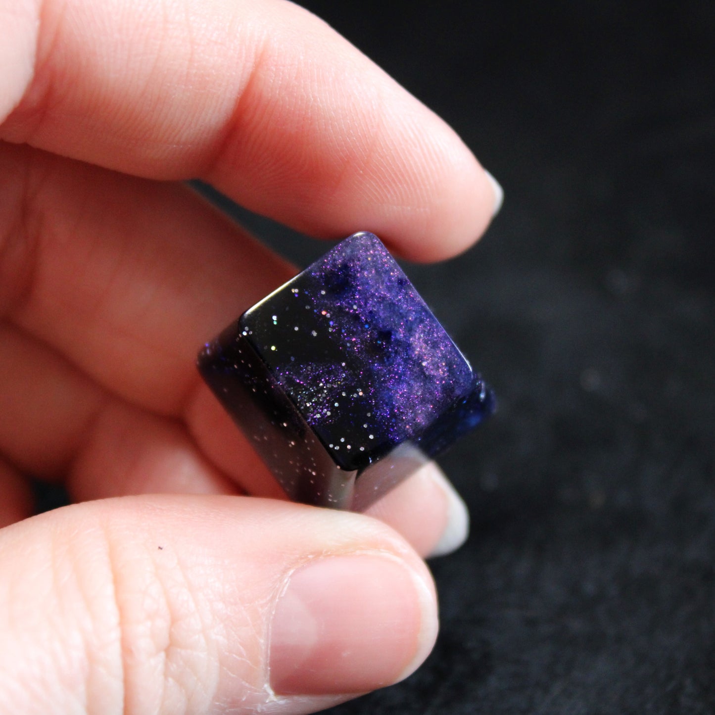 Purple Nebula R4 Keycap