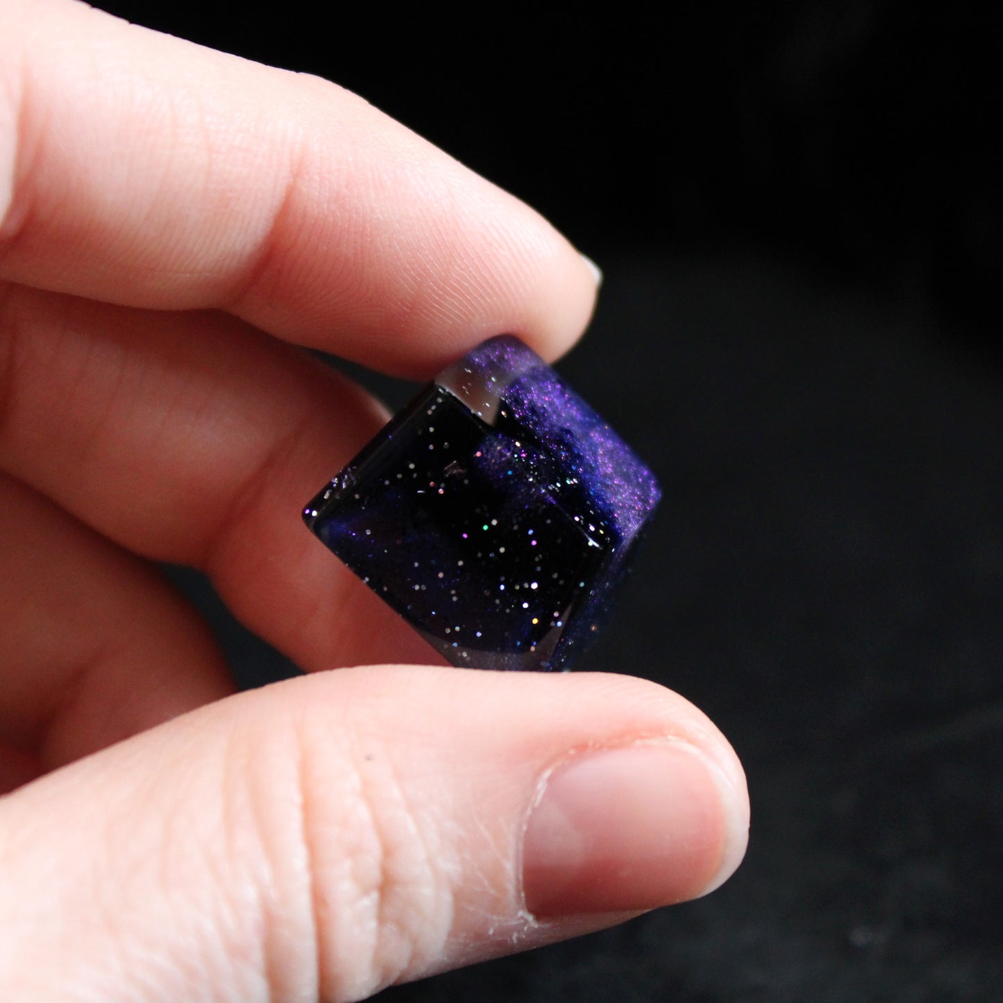 Purple Nebula R4 Keycap